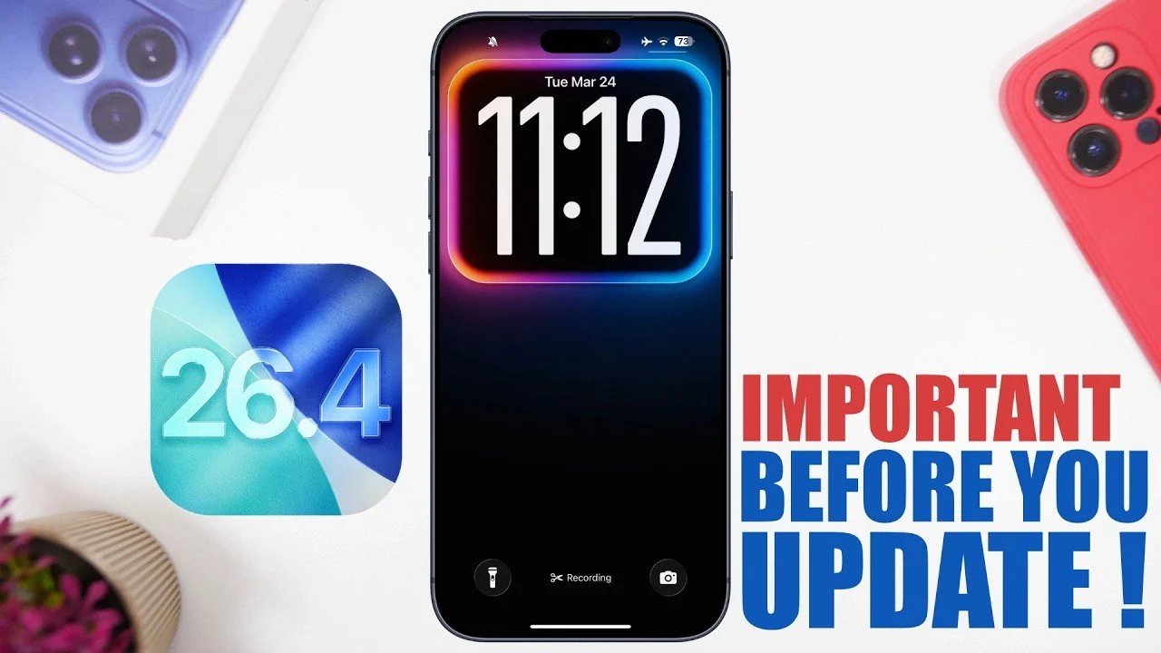 8 coisas que você precisa saber antes de atualizar para iOS 26.4: correções e novos recursos