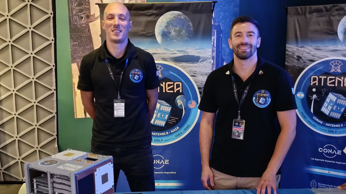 A equipe argentina faz parte da Artemis II, missão lunar da NASA. “Esse é o primeiro passo. Queremos continuar participando dessas missões”.