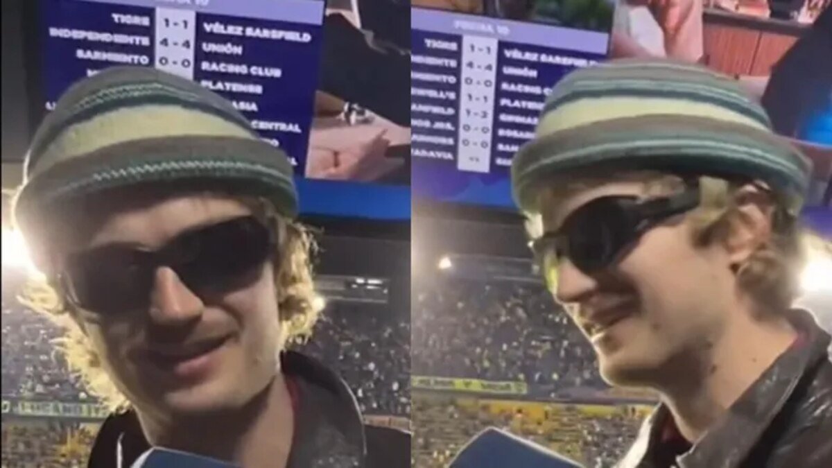 A estrela de Stranger Things que esteve na La Bombonera e revolucionou o estádio