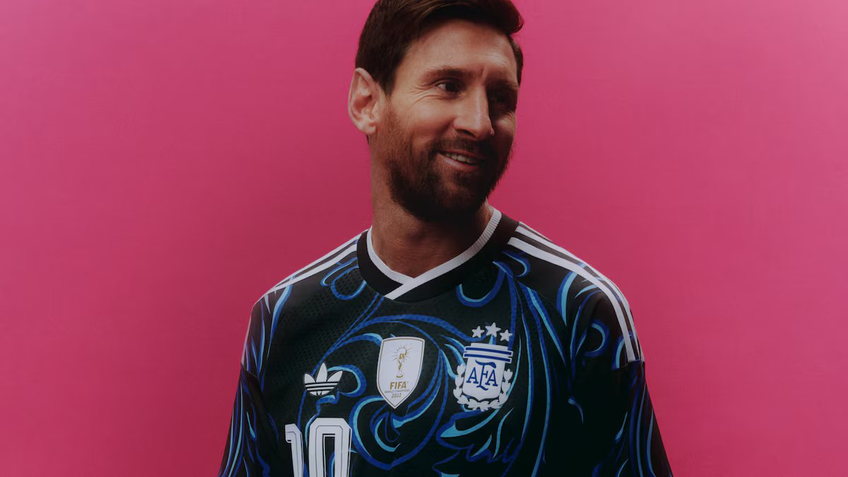 Adidas revelou a camisa alternativa da Argentina para a Copa do Mundo de 2026