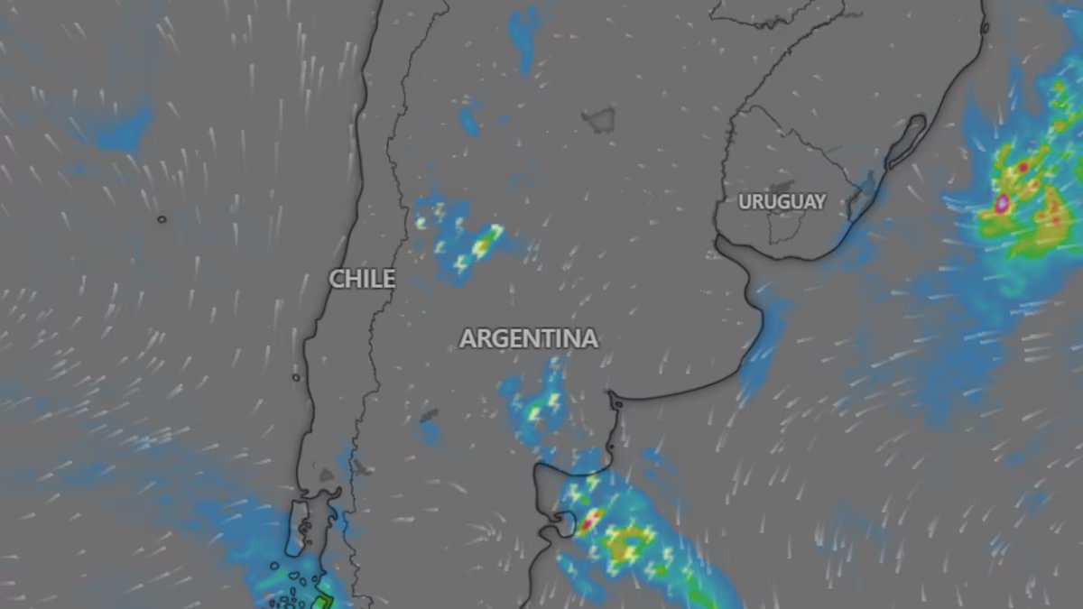 Alerta amarelo para tempestades está em vigor no centro do país