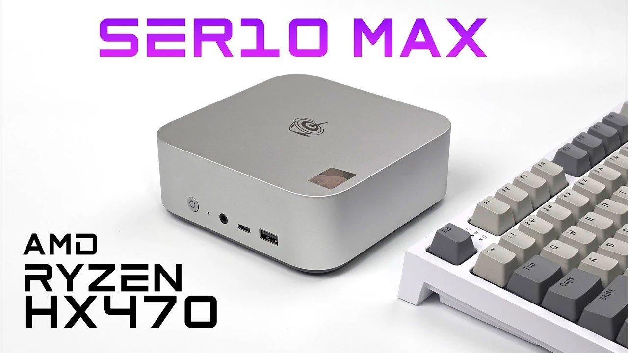 Análise do Beelink SER10 Max: Desempenho da Radeon 890M.