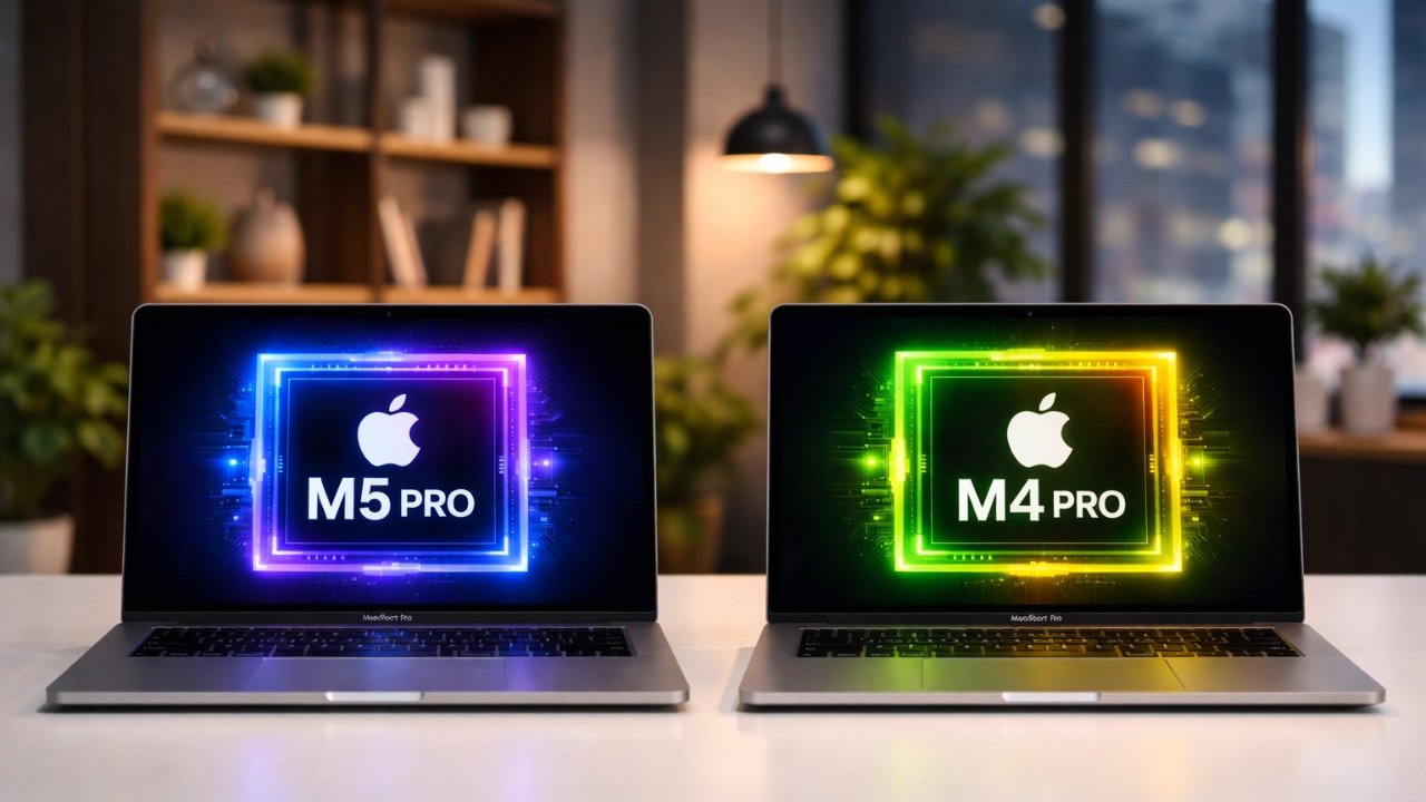 Apple M5 Pro vs M4 Pro MacBook Pro: comparação completa