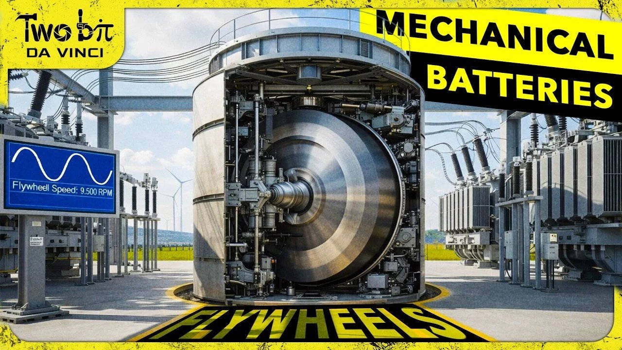 Armazenamento de energia Flywheel para inércia da rede: uma abordagem Quintus para 2026