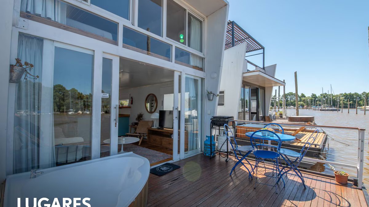 As casas flutuantes da Delta convidam você a se desconectar da cidade por apenas alguns minutos