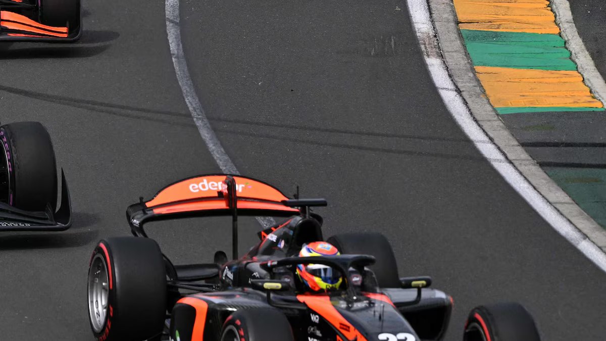 Assim ficou a classificação da Fórmula 2 com Nicolas Varrone após o 1º