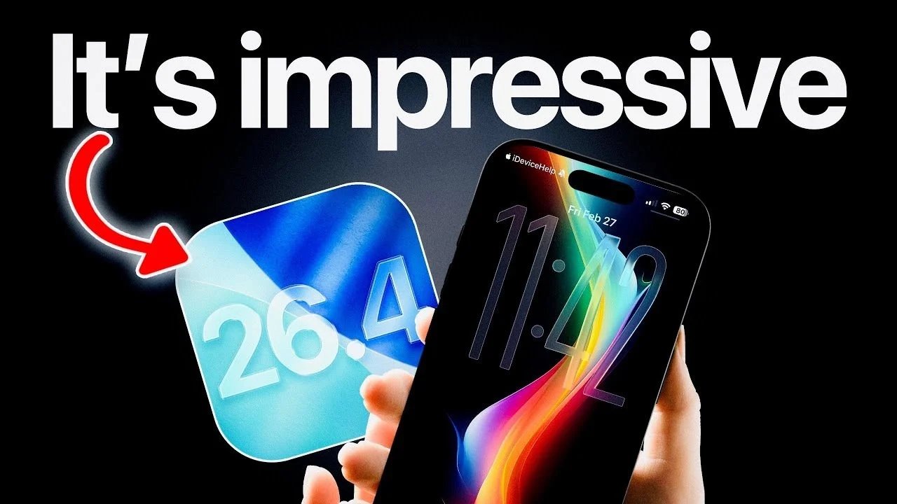 Atualização do iOS 26.4: desempenho, acessibilidade e duração da bateria