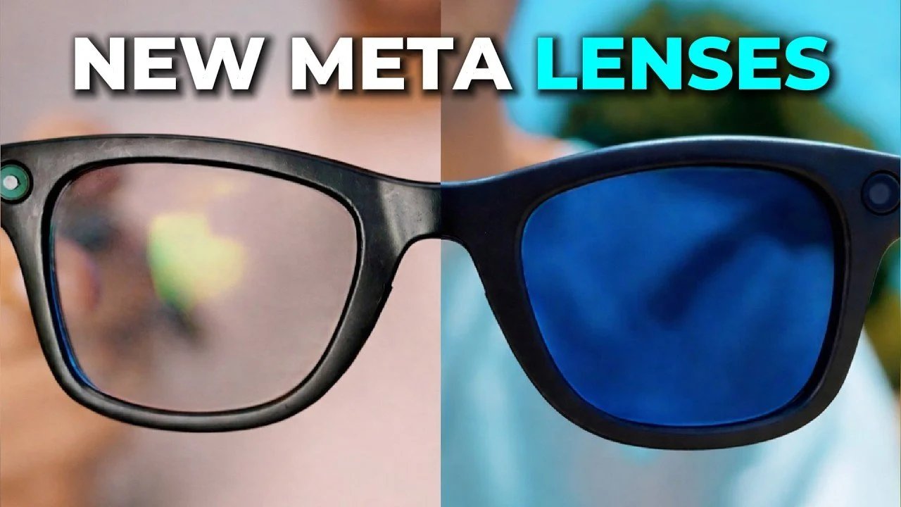 Atualize seus óculos inteligentes Ray-Ban Meta com lentes premium