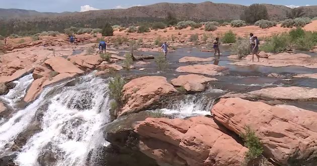 Autoridades pedem segurança em Gunlock Falls em meio a um escoamento inesperado – Deseret News