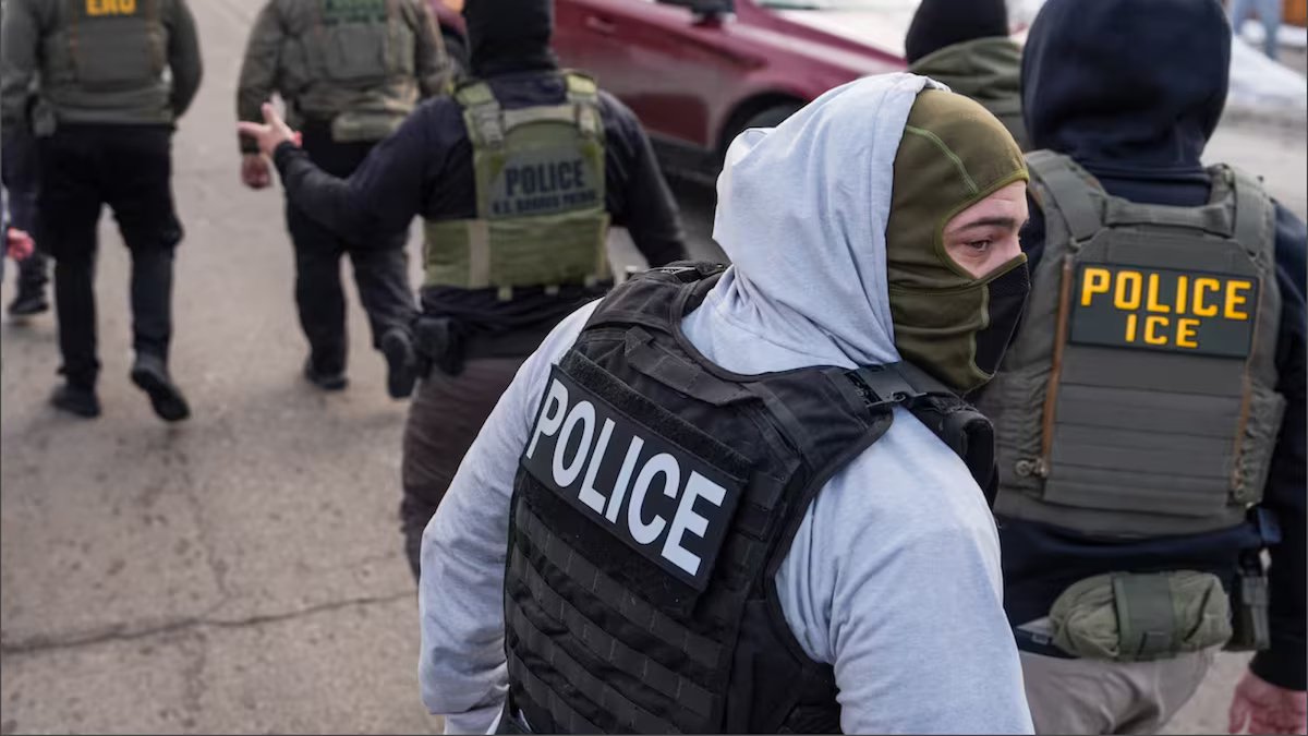 Boas notícias para os migrantes. Um bairro de Los Angeles que colocou sirenes para alertar sobre a presença do ICE