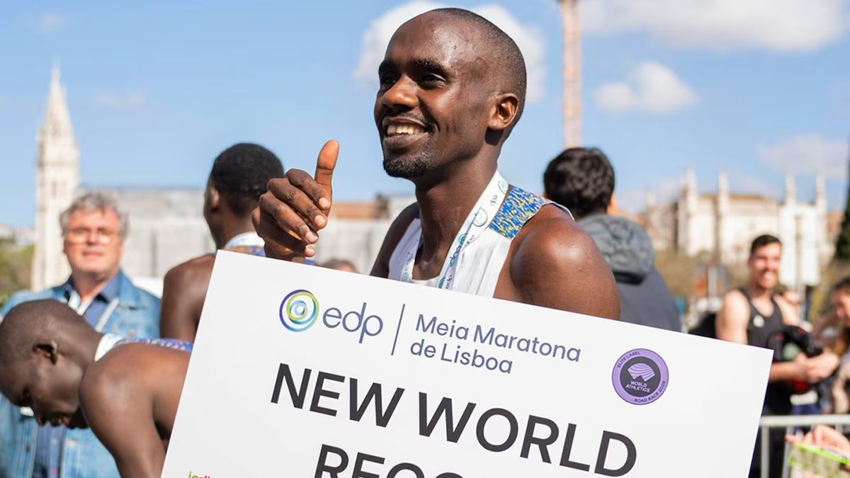 Campeão de Buenos Aires 21k bate recorde mundial da meia maratona em Lisboa