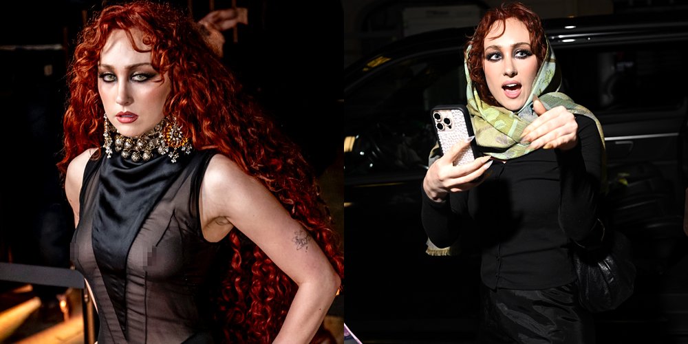 Chappell Roan comparece ao desfile de moda de Alexander McQueen com vestidos transparentes e depois filma fotógrafos cercando-a no jantar | Chappel Roan | Notícias e fofocas sobre celebridades | Entretenimento, fotos e vídeos