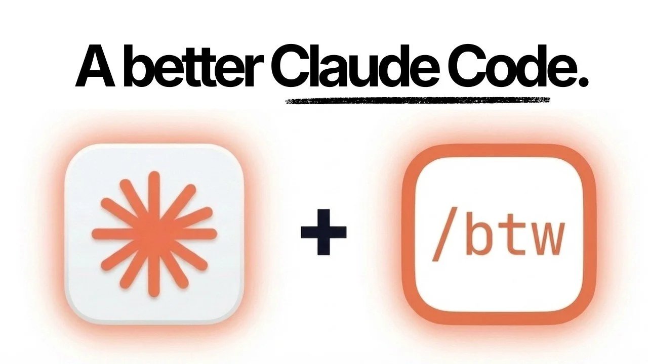 Claude Code / btw Recurso: Multitarefa do painel lateral em um thread