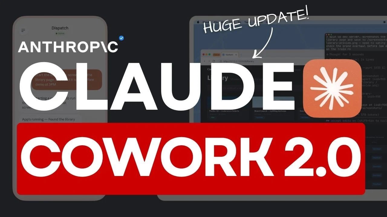 Claude Cowork agora pode controlar mouse e teclado