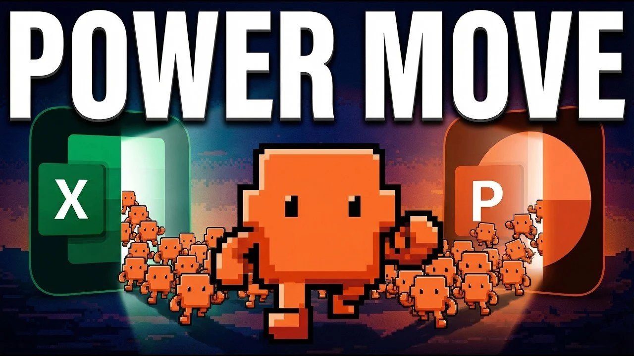 Colaboração em tempo real de Claude usando Microsoft Excel e PowerPoint.