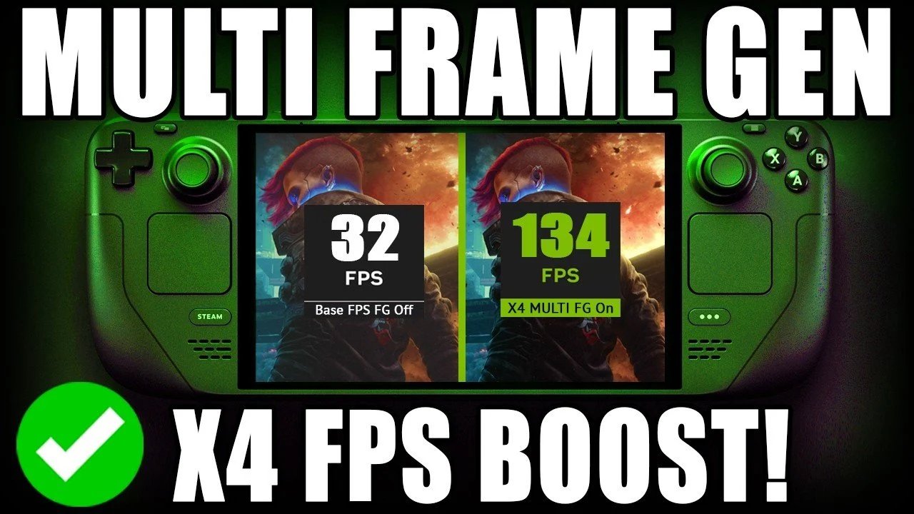Como aumentar o FPS do Steam Deck em 4x com FSR4