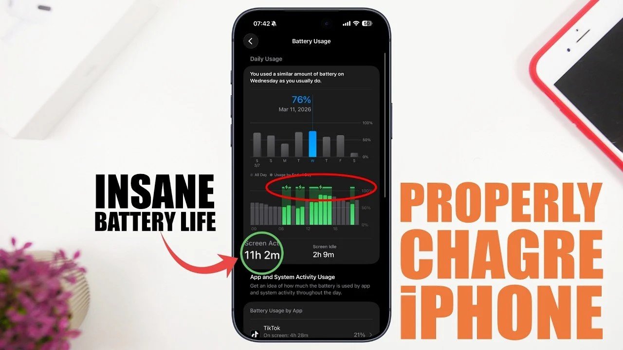 Como carregar corretamente o seu iPhone para prolongar a vida útil da bateria