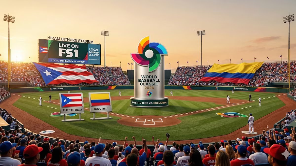 Como foi Porto Rico x Colômbia ao vivo no Clássico Mundial de Beisebol de 2026