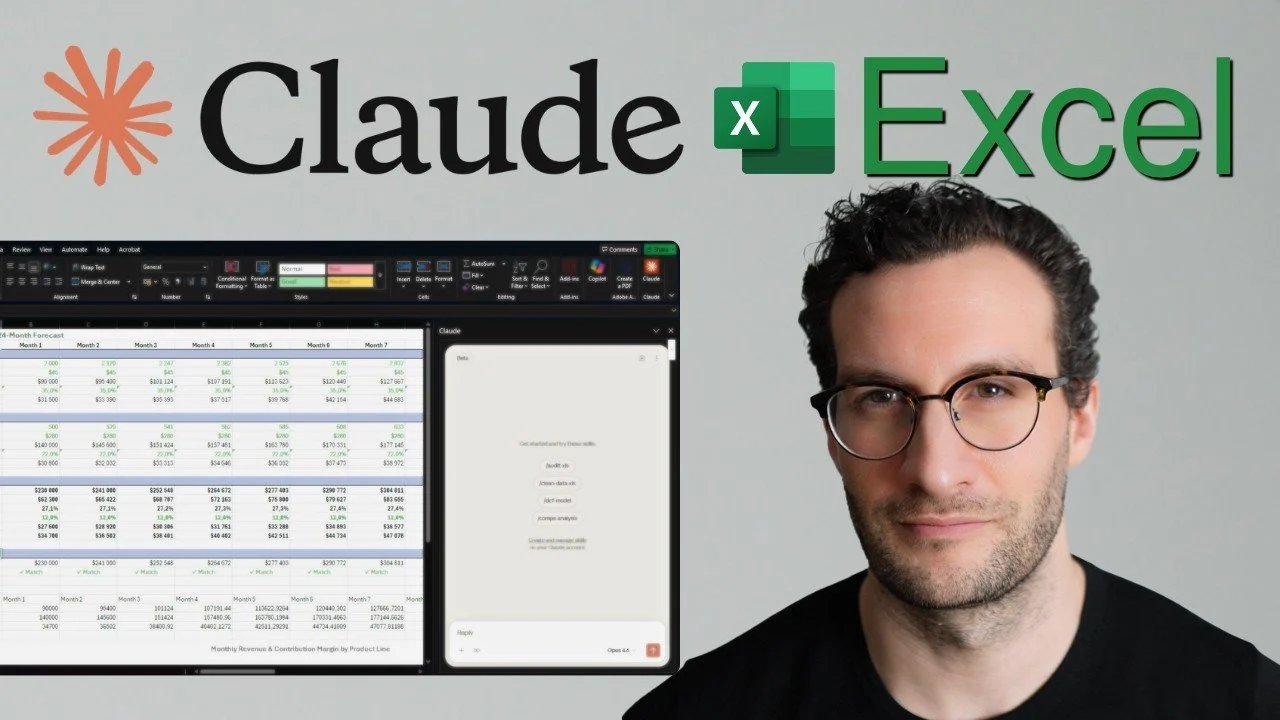 Como usar Claude AI no Excel para modelagem financeira