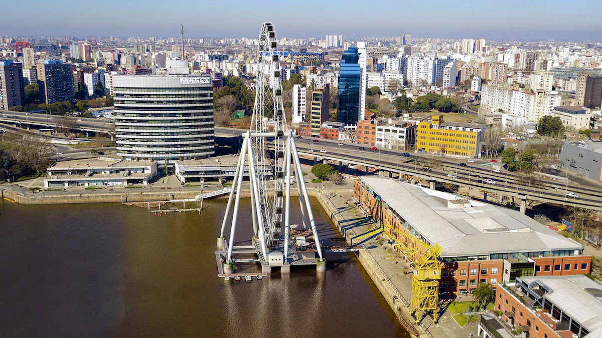 Construção da London Eye começa em Buenos Aires