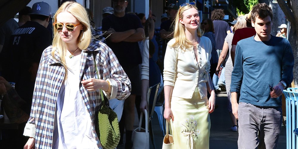 Dakota Fanning almoça em Los Angeles com a irmã Elle Fanning e o namorado Gus Wenner | Dakota Fanning, Elle Fanning, Gus Wenner | Notícias e fofocas sobre celebridades | Entretenimento, fotos e vídeos