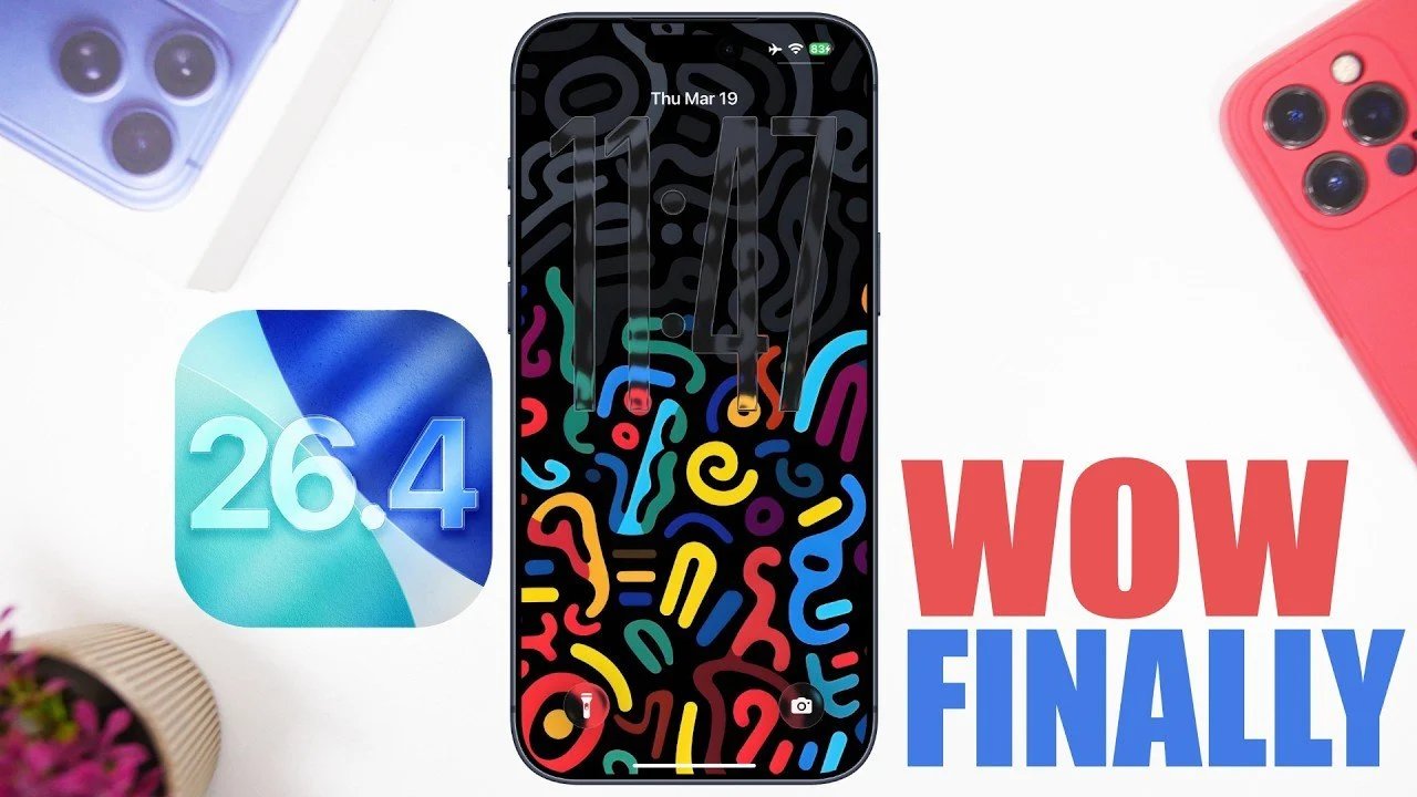 Data de lançamento do iOS 26.4 e recursos revelados