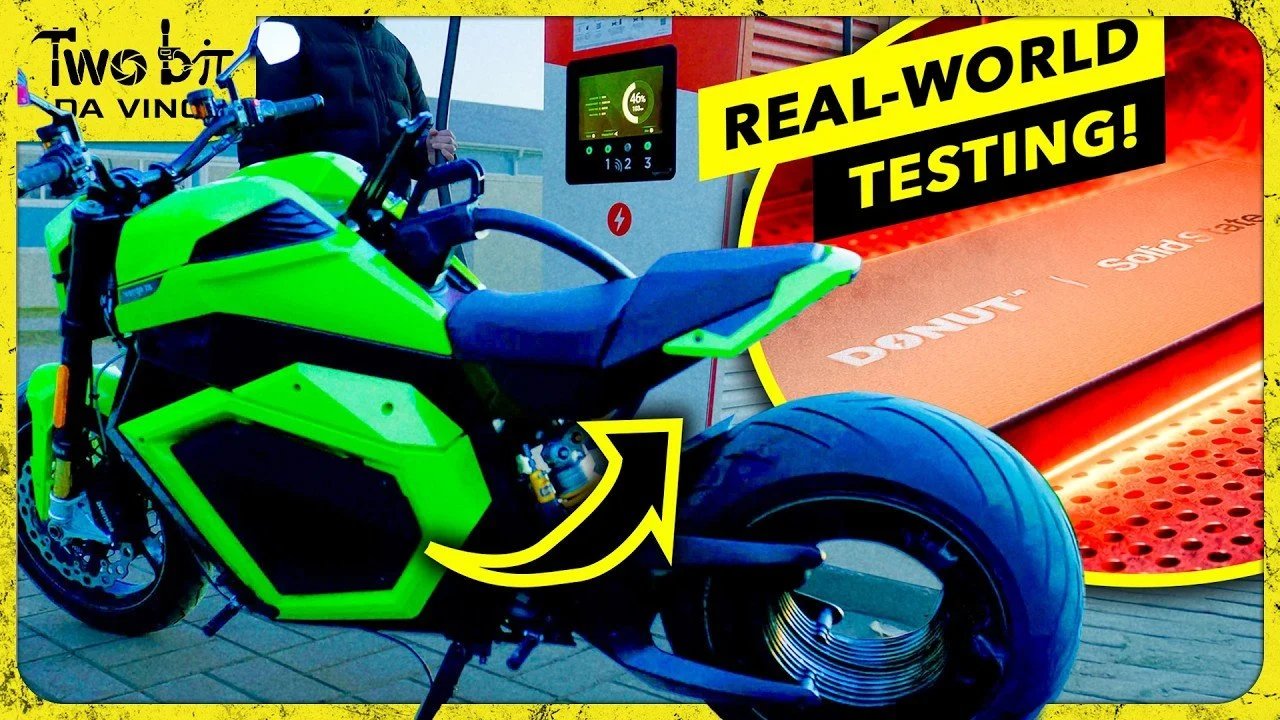 Desempenho de carregamento de bateria de estado sólido do Donut Lab no mundo real