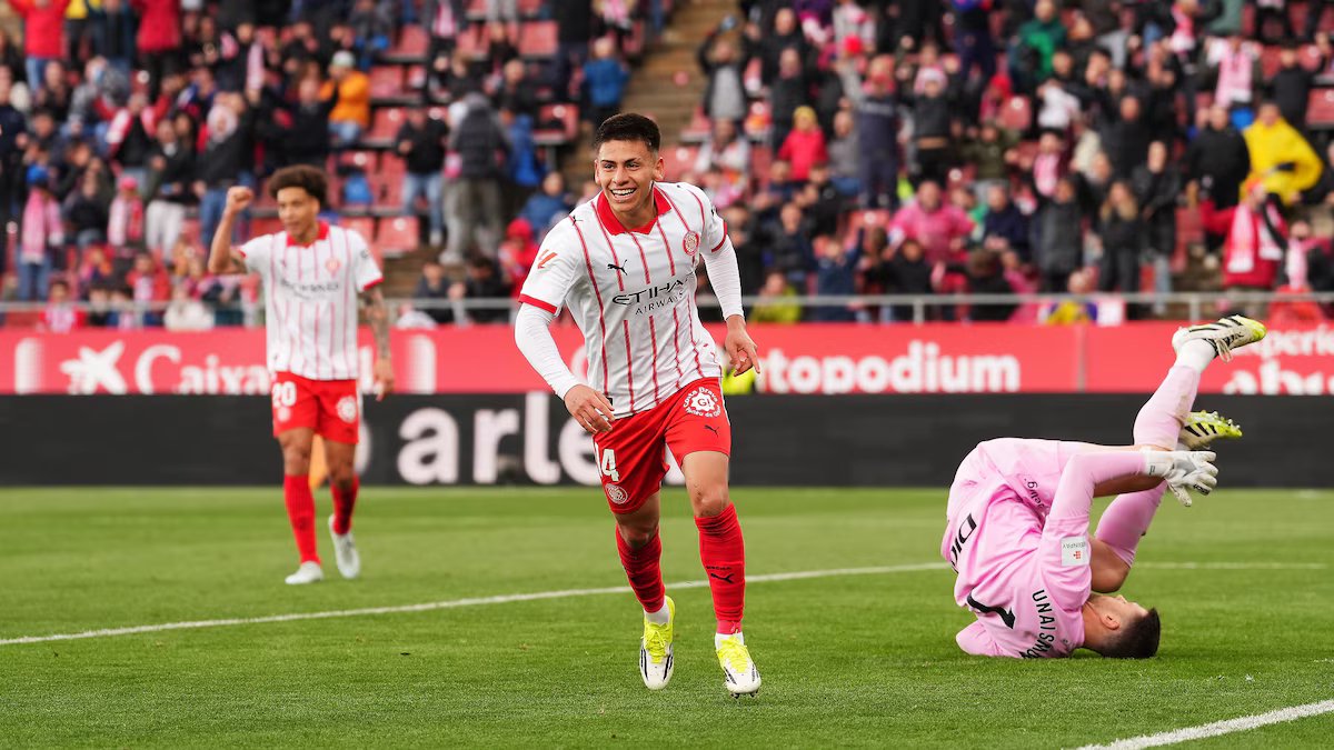 Diablito Echeverri brilhou em Girona. o primeiro gol, a assistência chilena e um grande reflexo da “vida” do treinador;