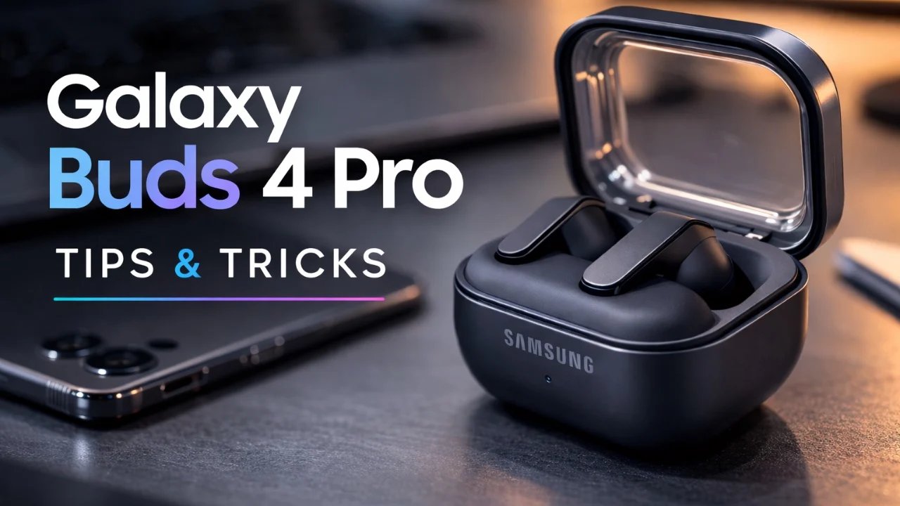 Dicas e truques essenciais do Galaxy Buds 4 Pro