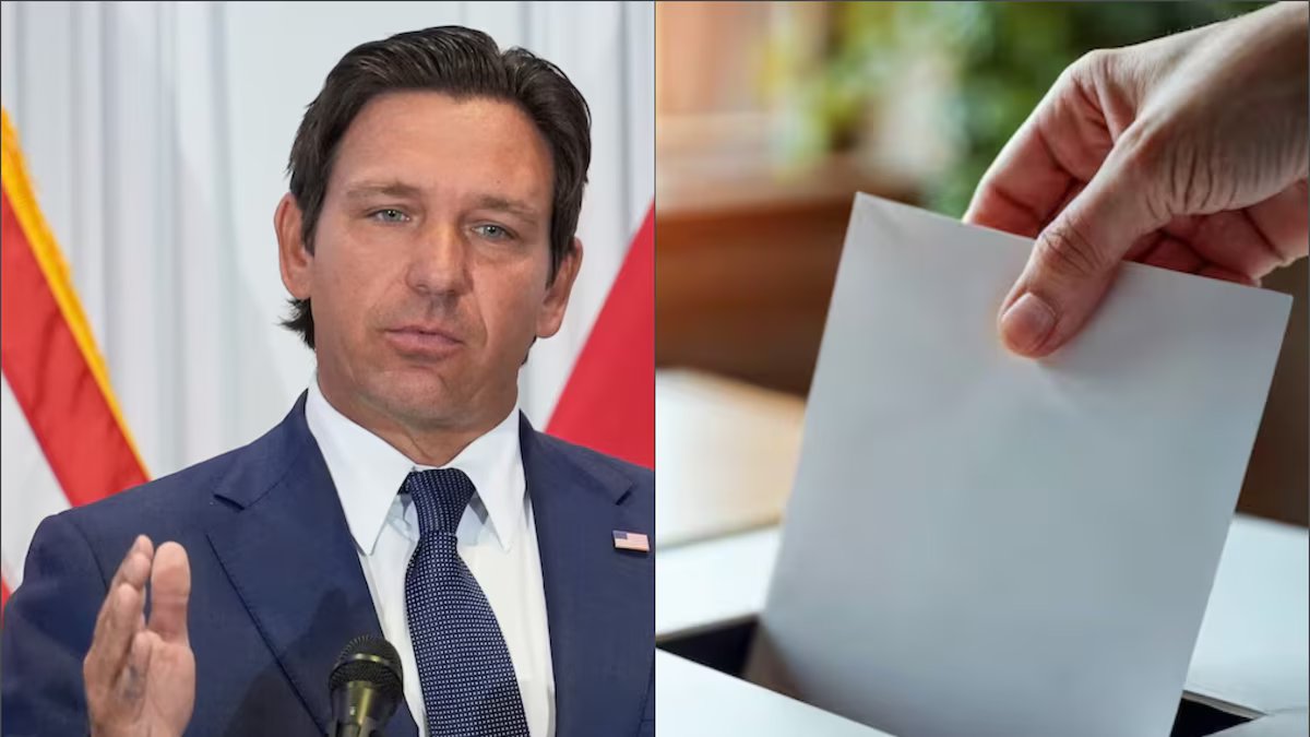 Eleições especiais na Flórida, ao vivo. Trump votou com um método que quer eliminar