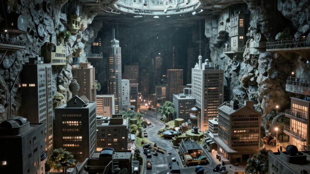 Eles encontraram uma metrópole subterrânea, desenterraram 40 toneladas de solo e tinha 50 metros quadrados