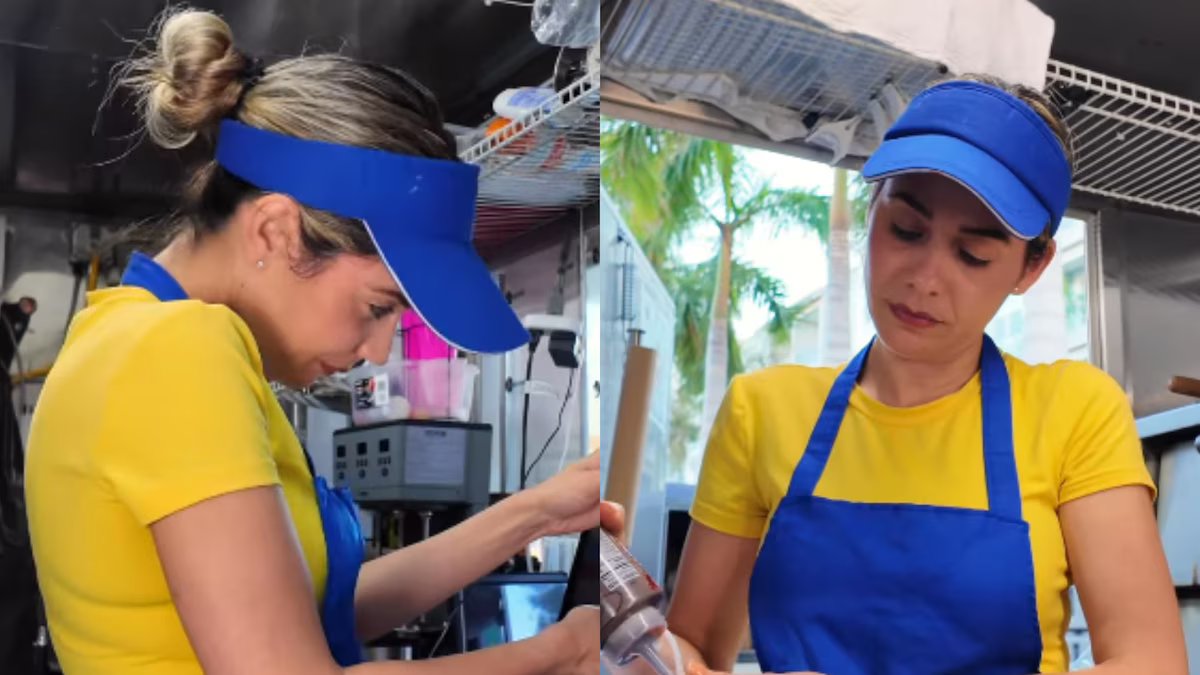 Em busca do sonho americano. ele é cubano e mostra seu novo food truck de café que cresce na Flórida