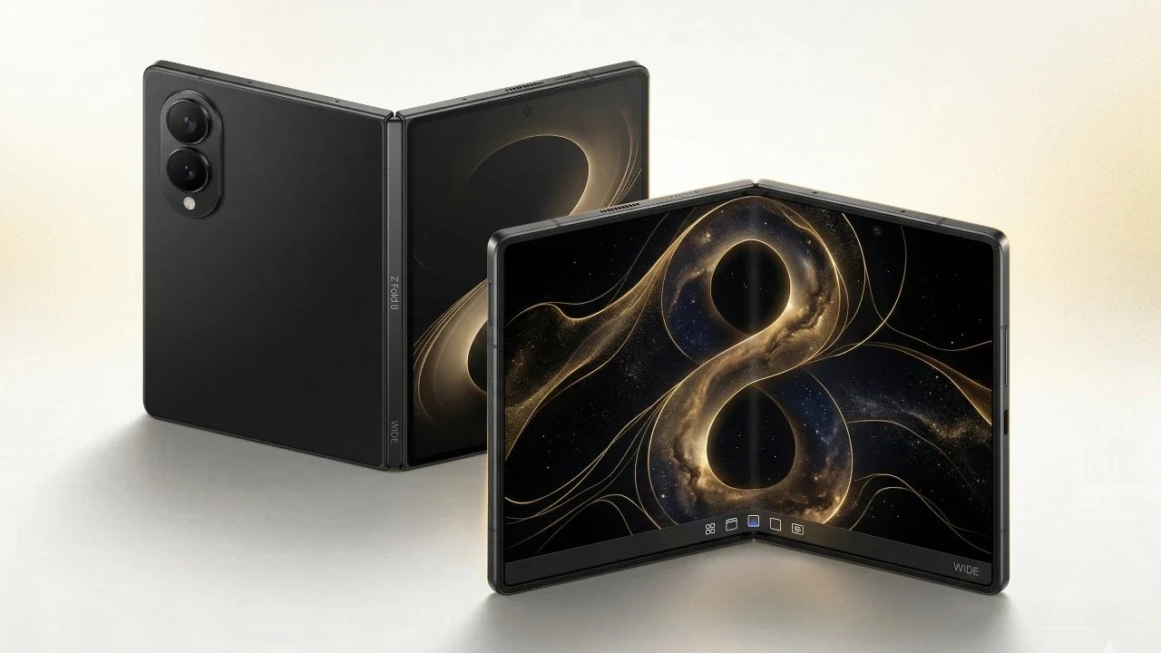 Especificações do Samsung Galaxy Z Fold 8 Wide