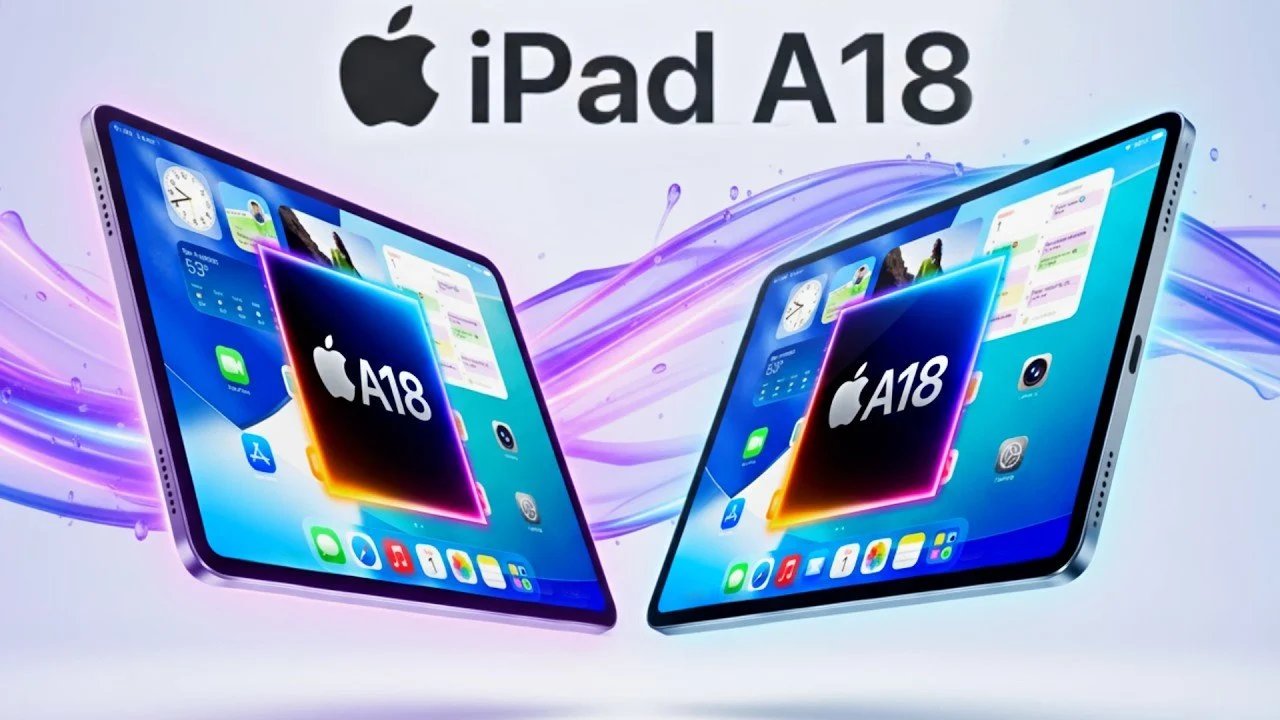 Especificações do iPad 12 (2026) vazaram: design A18, tudo o que sabemos