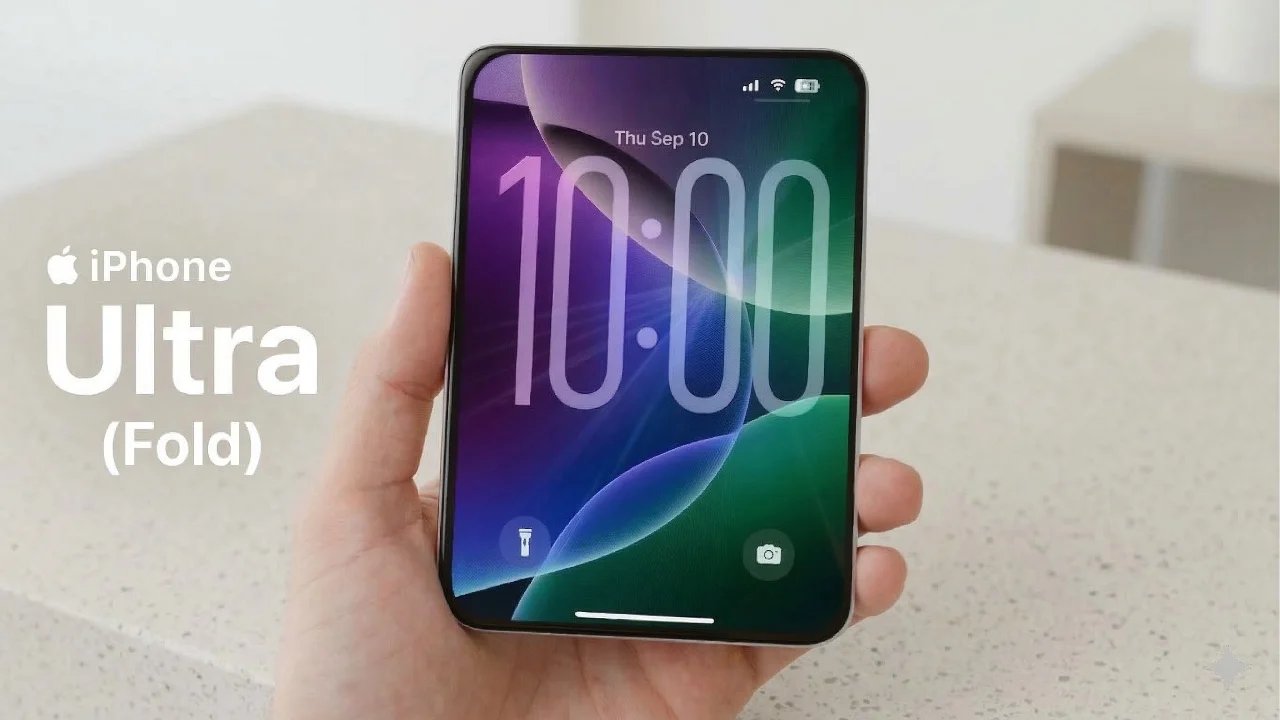 Especificações do iPhone Ultra Fold: 12 GB de RAM e Galaxy Z Fold 8.