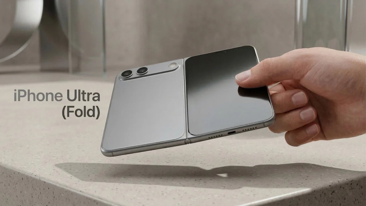 Especificações do iPhone Ultra Fold: tela de 7,8 polegadas, A20 Pro, 12 GB de RAM