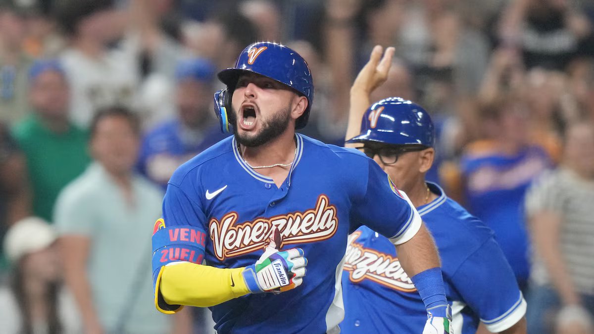 Este foi o home run de Villiers Abreu contra a Venezuela no WBC 2026 contra o Japão.