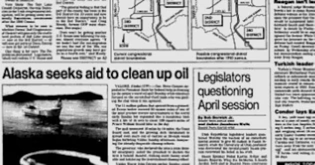 Exxon Valdez encalhou nas águas do Alasca em 1989 – Deseret News