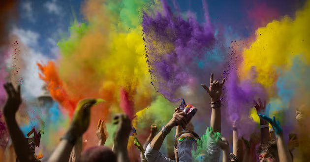Festival de Cores Holi realiza celebração vibrante – Deseret News