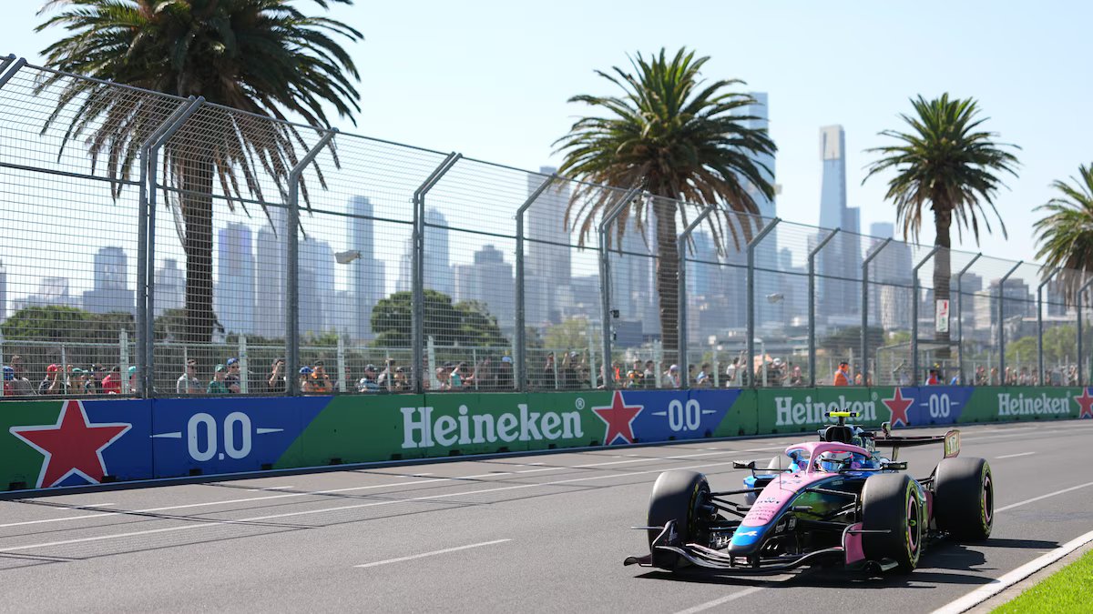 Franco Colapinto no Grande Prêmio da Austrália, ao vivo. treino minuto a minuto