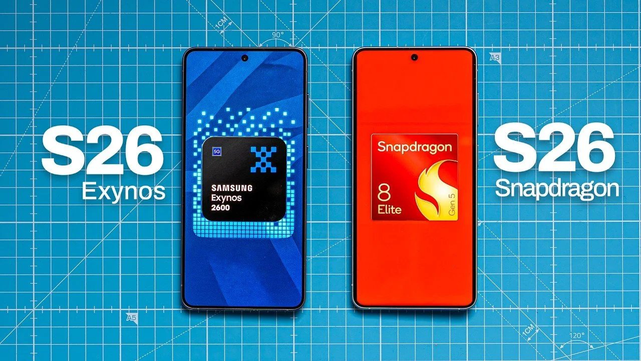 Galaxy S26 Exynos 2600 e Snapdragon 8 Gen 5: resultados dos testes