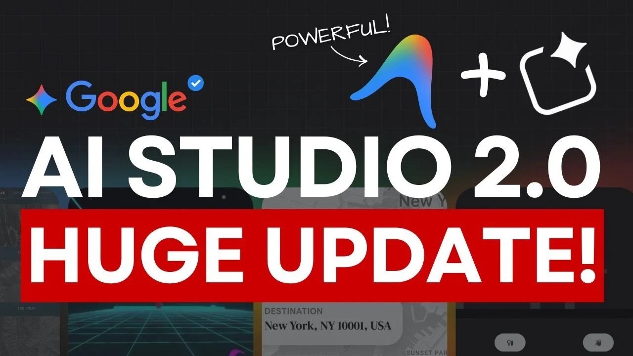 Google AI Studio 2.0 adiciona codificação Antigravity Full-Stack