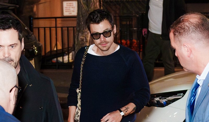 Harry Styles foi flagrado chegando para o jantar semanal do elenco do SNL | Estilos de Harry | Notícias e fofocas sobre celebridades | Entretenimento, fotos e vídeos