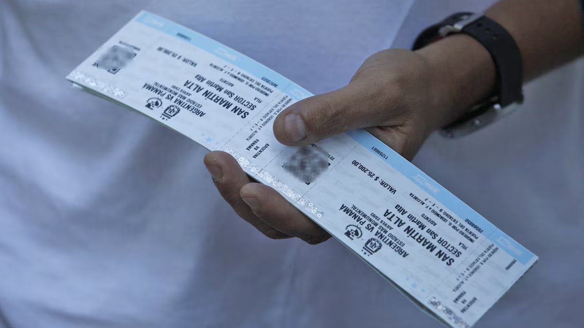 Ingressos para o jogo Argentina x Mauritânia em La Bombonera. como comprar para uma reunião amigável