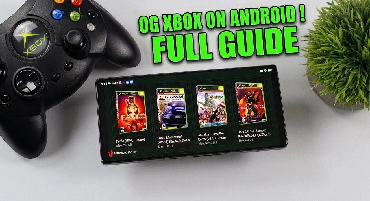 Jogue jogos originais do Xbox no Android: etapas de instalação do X1 Box