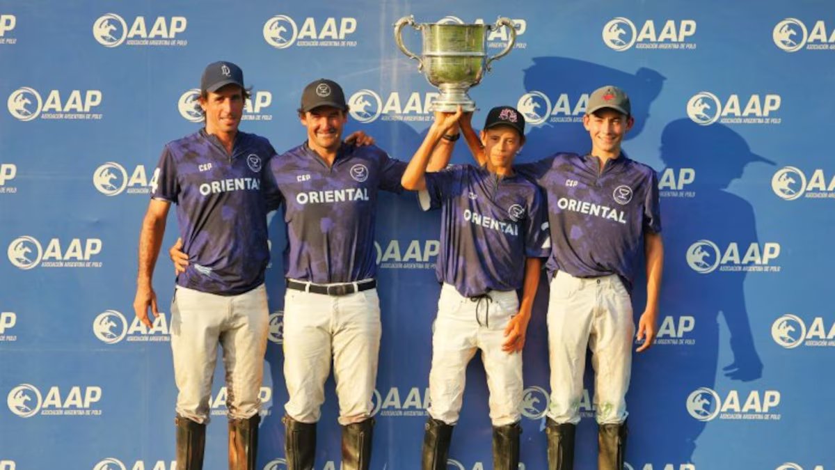 Junto com Pelon Sterling e Jejo Taranco, La Dolfina Oriental conquistou a Copa da República Argentina.