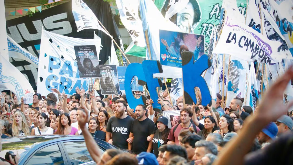 La Campora liderou a operação armada para apoiar Cristina