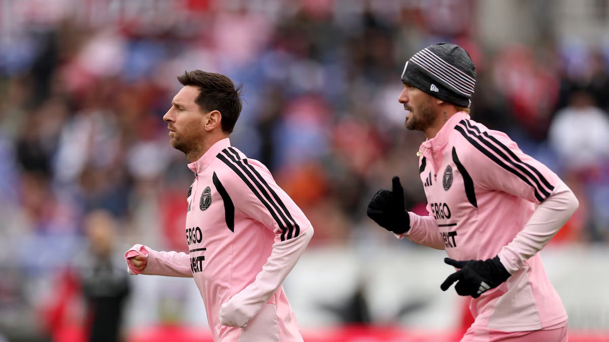 Lionel Messi com Inter Miami x DC United MLS ao vivo