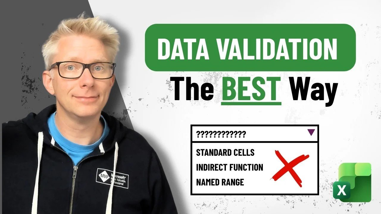 Listas suspensas de tabelas do Excel: use SORT, UNIQUE, FILTER, TOCOL