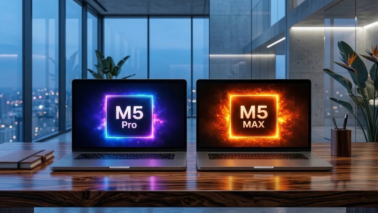 M5 Pro e M5 Max MacBook Pro: bateria, GPU e valor